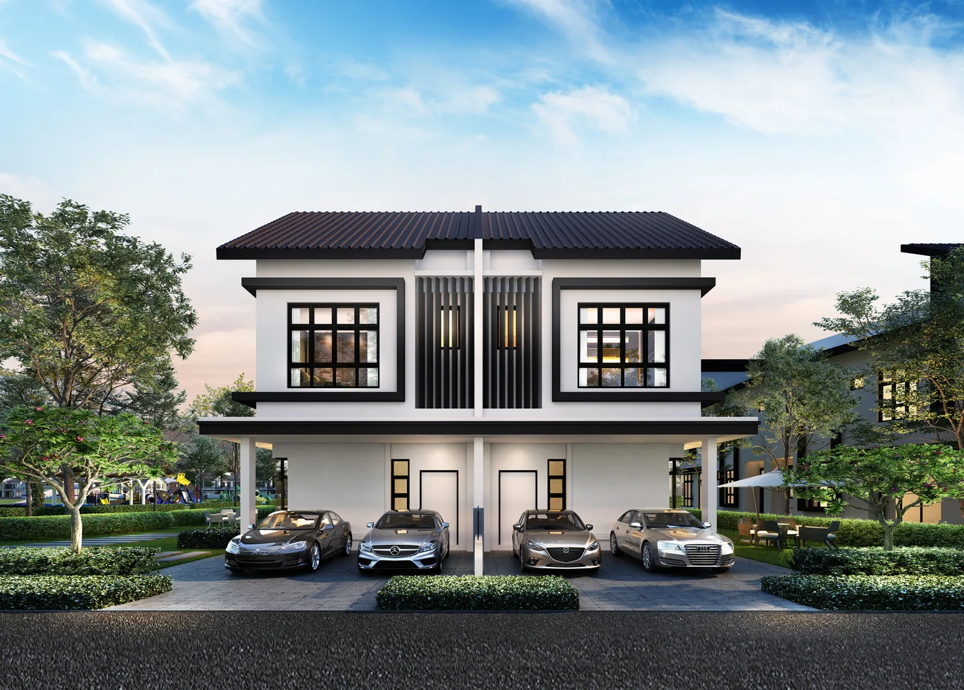 Luxe exterior artist's impression