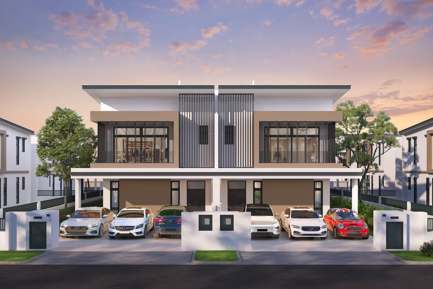 LUXE Villas I exterior artist's impression